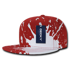 6 Panel High Profile Structured Splat Snapback