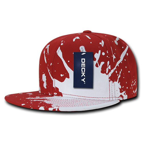 6 Panel High Profile Structured Splat Snapback
