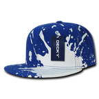 6 Panel High Profile Structured Splat Snapback