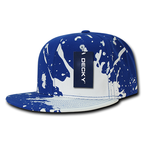 6 Panel High Profile Structured Splat Snapback