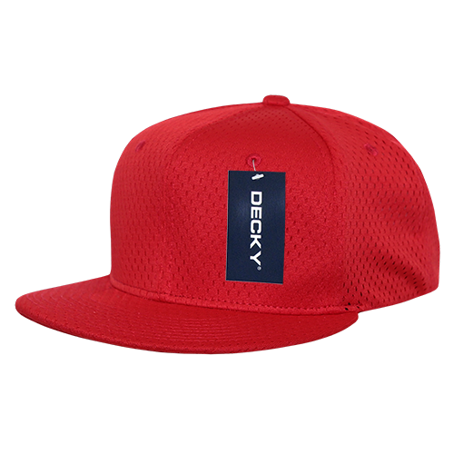 Mesh Jersey Flat Bill Snapbacks