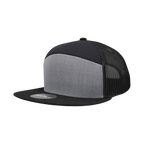 7 Panel High Profile Structured Cotton Blend Trucker