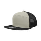 7 Panel High Profile Structured Cotton Blend Trucker