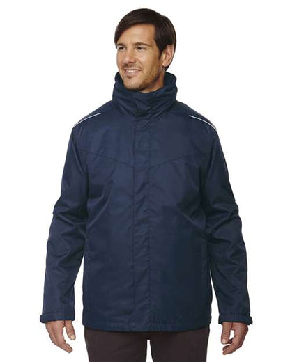 Men's Tall Region 3-in-1 Jacket with Fleece Liner