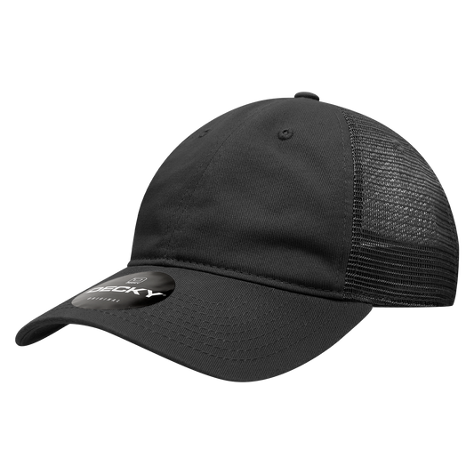 6 Panel Low Profile Relaxed Cotton Trucker