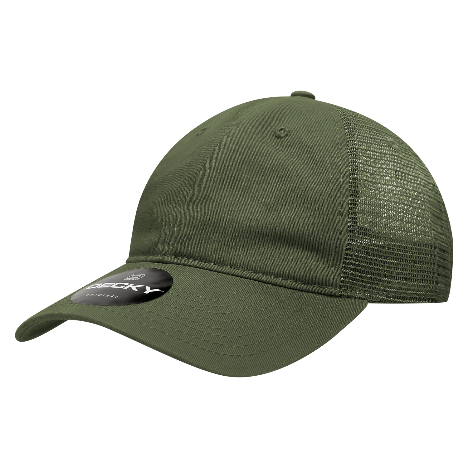 6 Panel Low Profile Relaxed Cotton Trucker