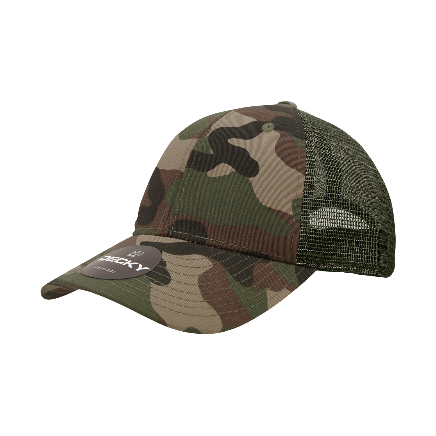 6 Panel Low Profile Relaxed Cotton Trucker