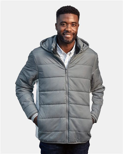 Men's Nautical Mile Hooded Puffer Jacket