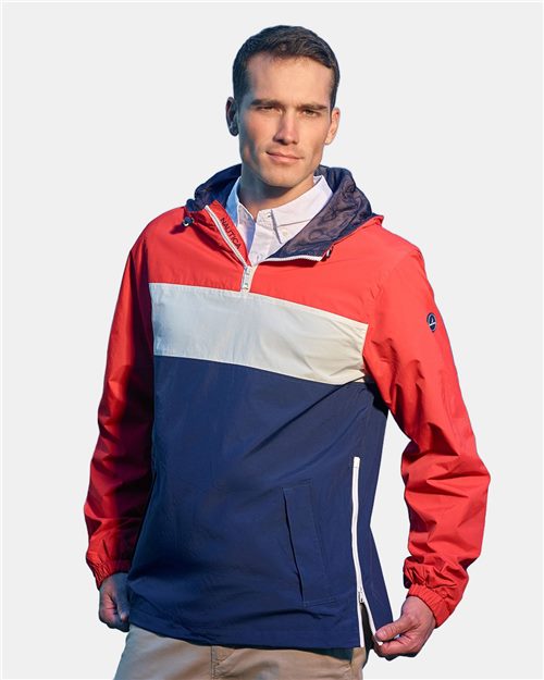 Unisex Windward Anorak Hooded Quarter-Zip Jacket