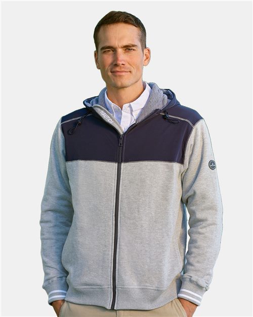 Men's Navigator Fleece Hooded Full-Zip Jacket