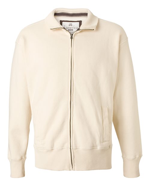 Unisex Vintage Fleece Track Jacket