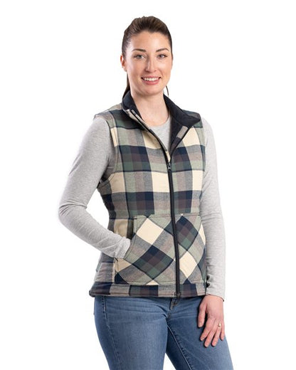 Women's Sherpa-Lined Softstone Duck Vest