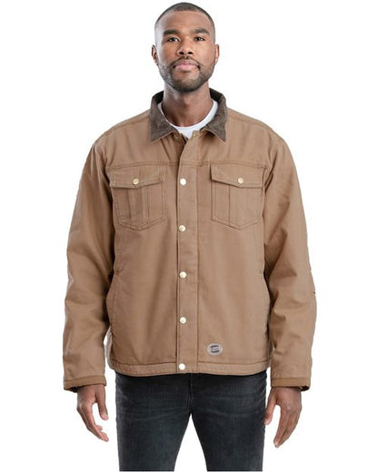 Unisex Tall Vintage Washed Sherpa-Lined Work Jacket