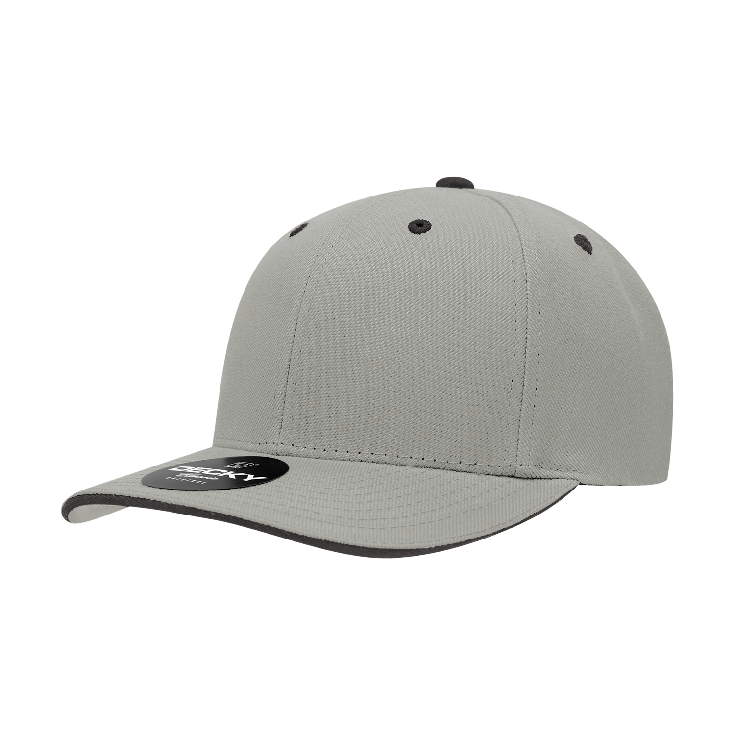 6 Panel Mid Profile Structured Sandwich Bill Cap
