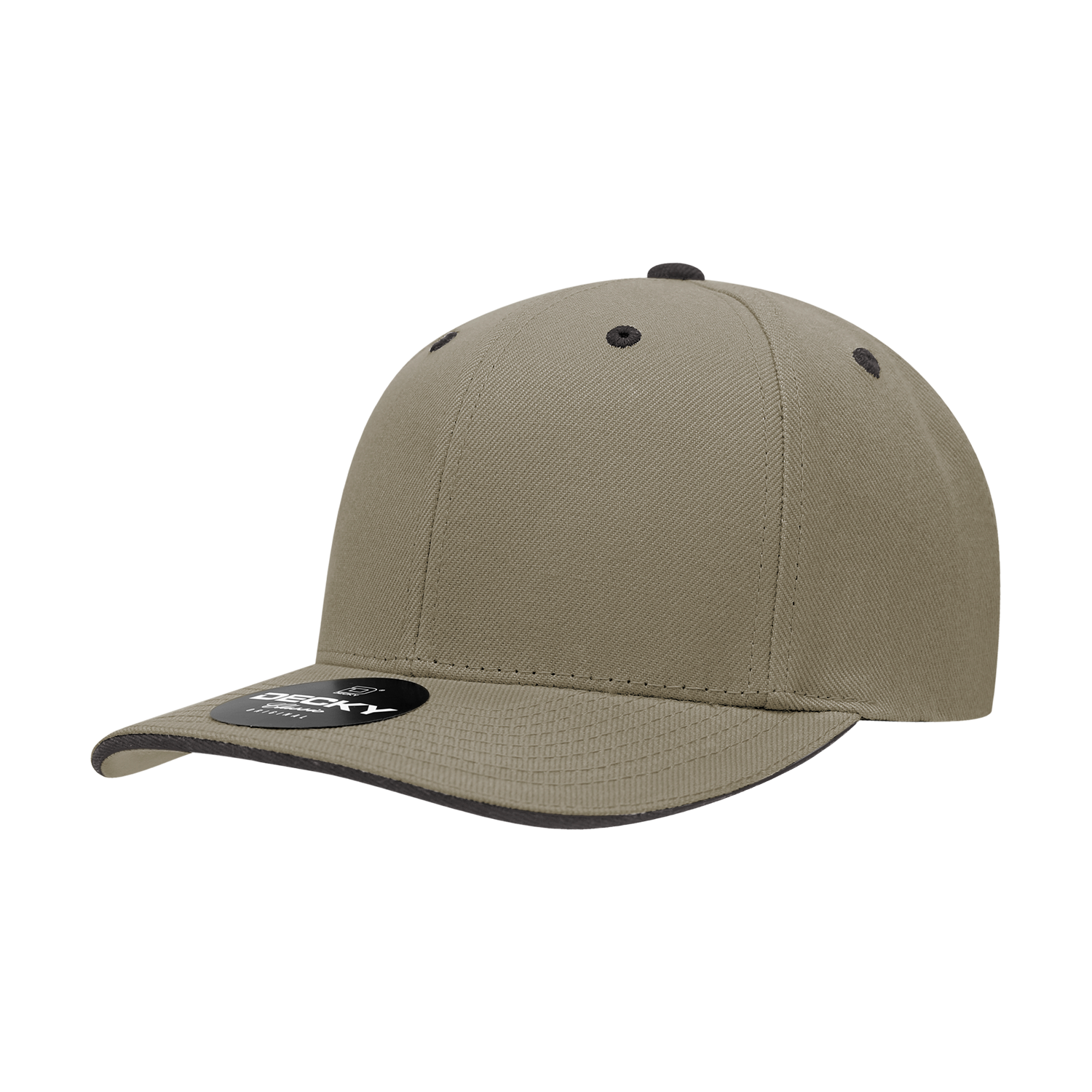 6 Panel Mid Profile Structured Sandwich Bill Cap