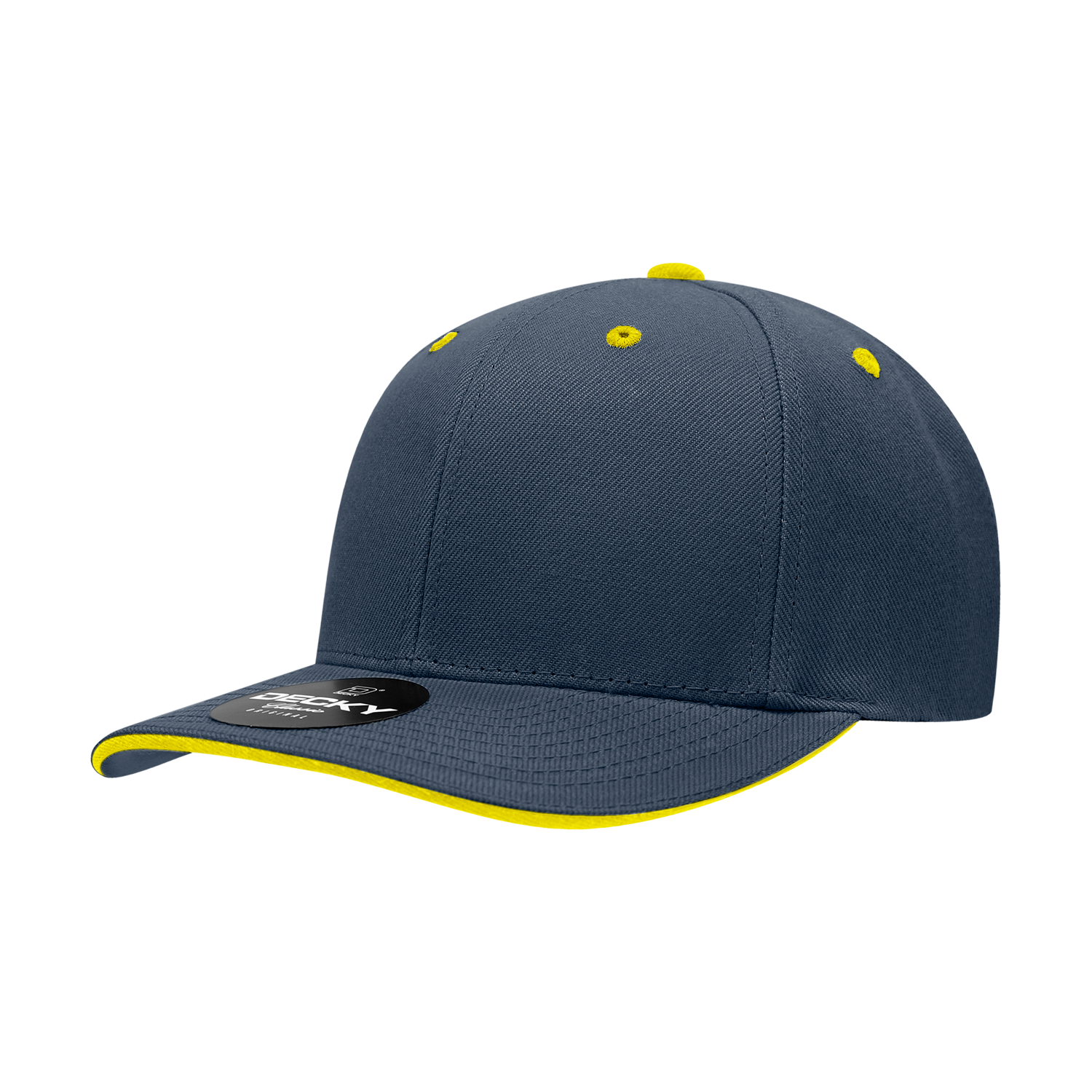 6 Panel Mid Profile Structured Sandwich Bill Cap