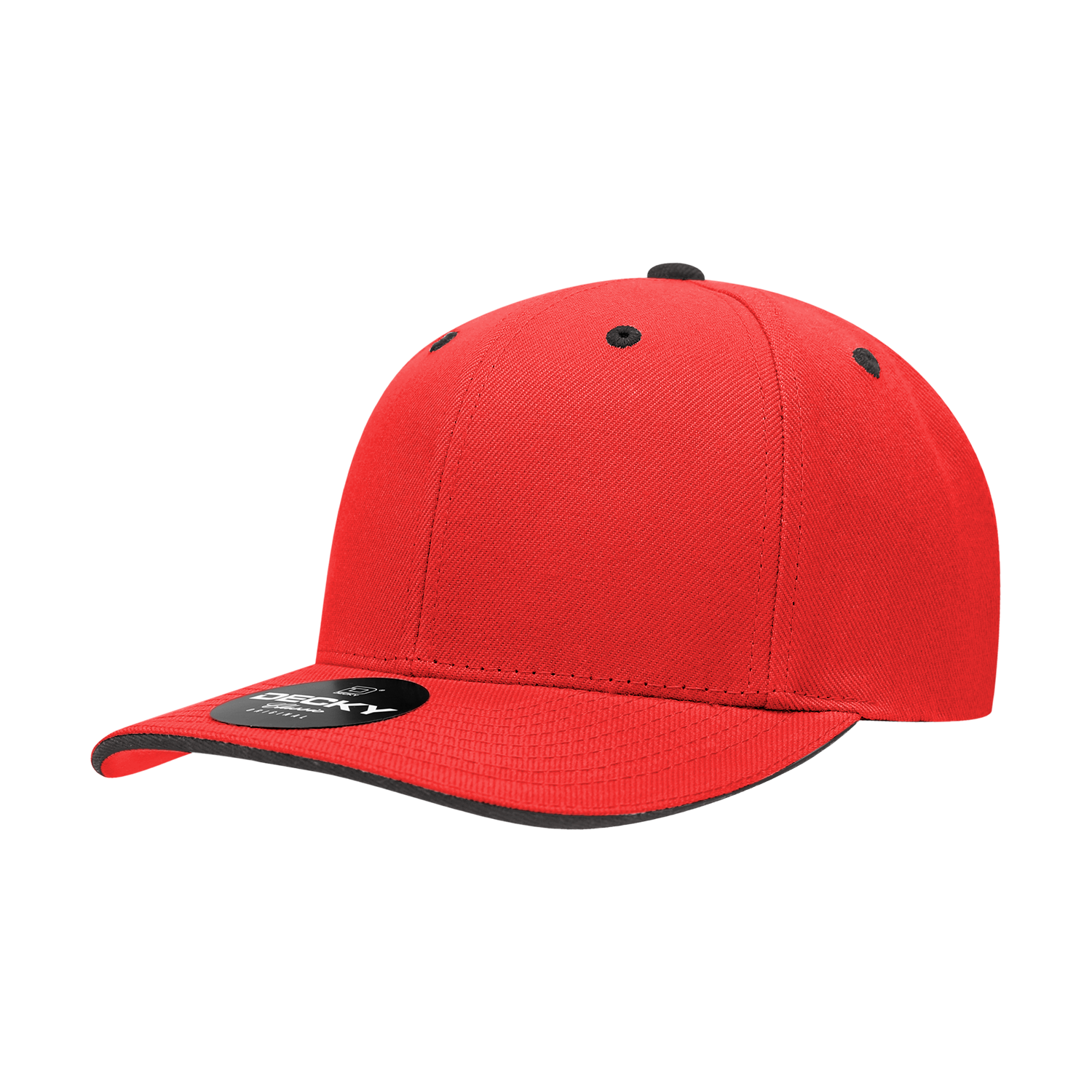 6 Panel Mid Profile Structured Sandwich Bill Cap