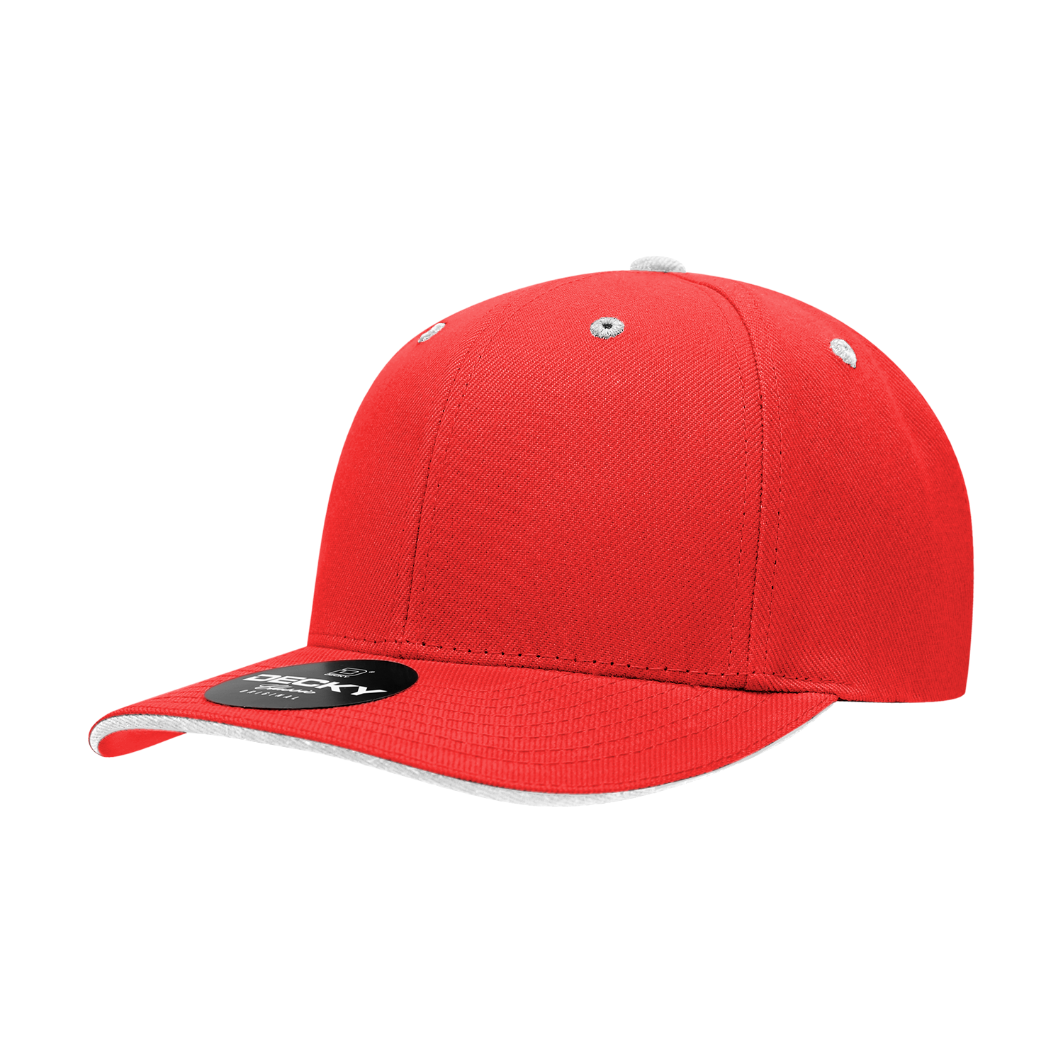 6 Panel Mid Profile Structured Sandwich Bill Cap