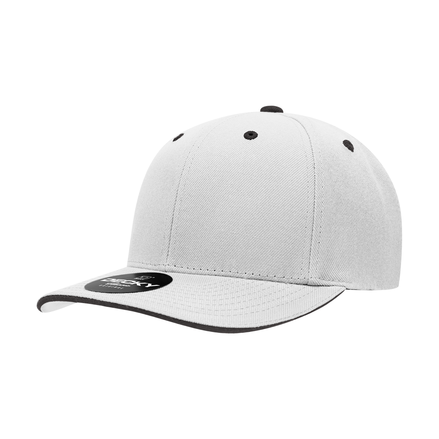 6 Panel Mid Profile Structured Sandwich Bill Cap