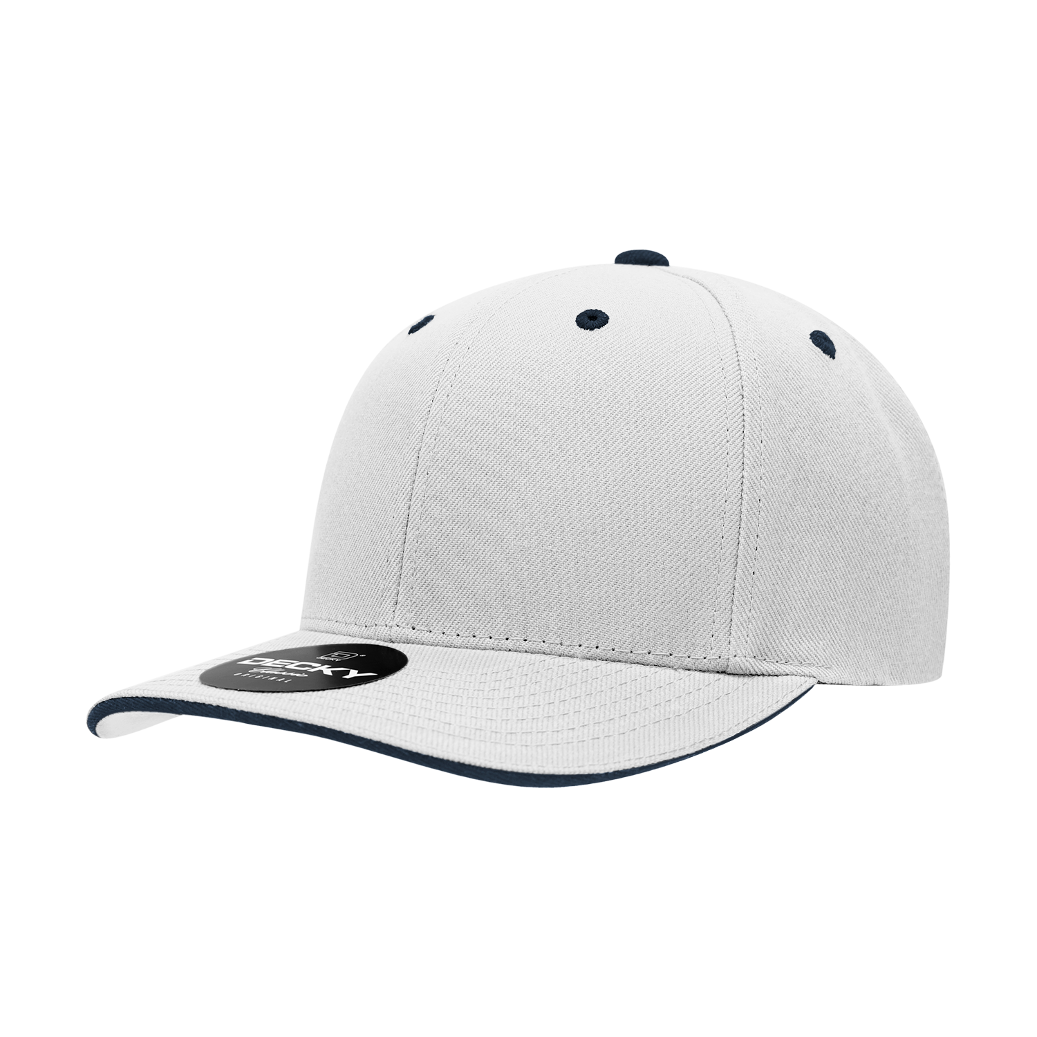 6 Panel Mid Profile Structured Sandwich Bill Cap