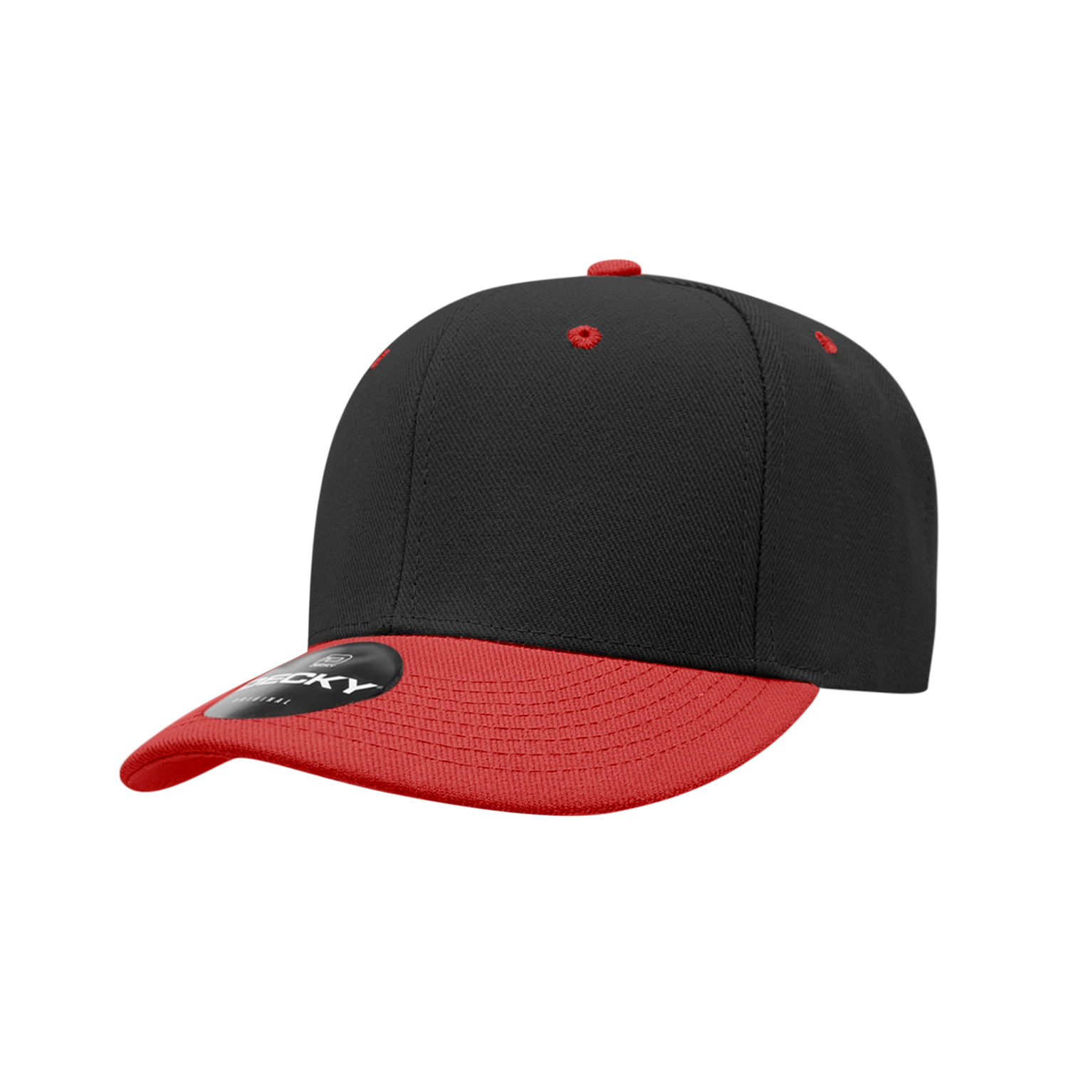 6 Panel Low Profile Structured Acrylic/Polyester Cap