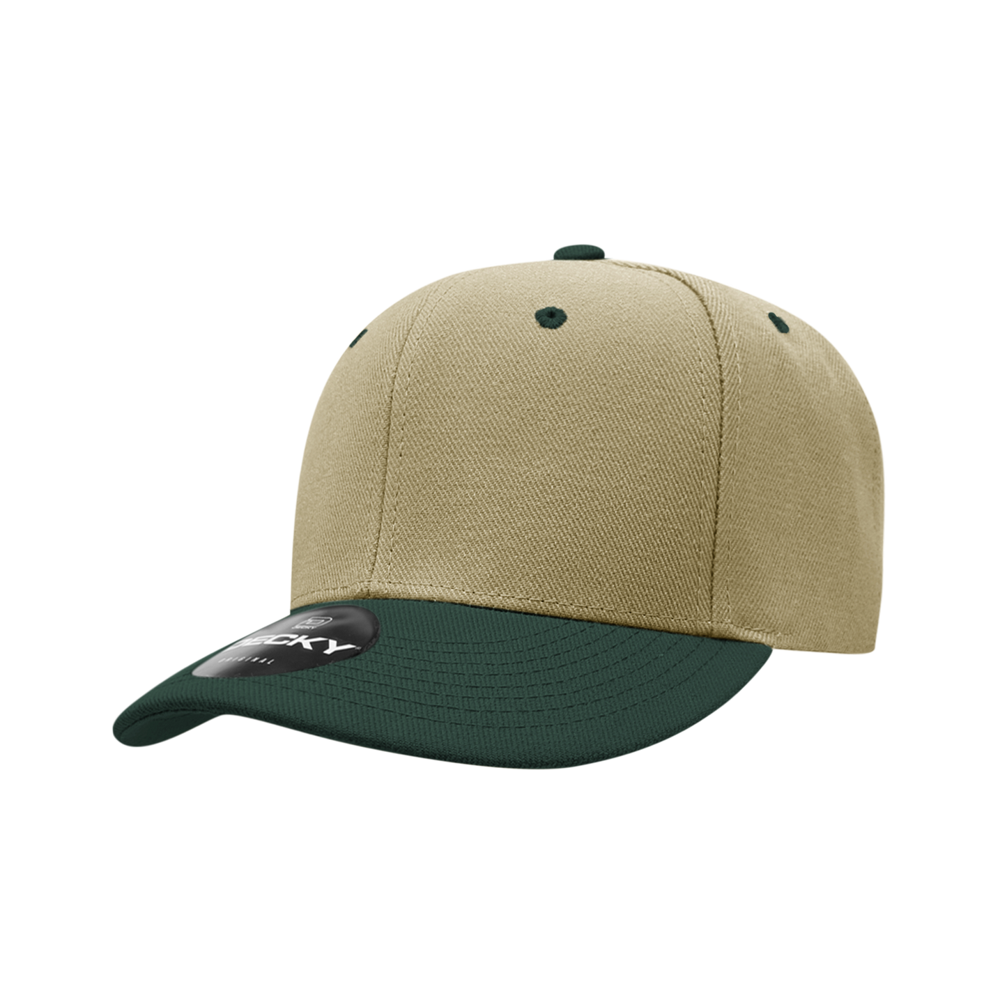 6 Panel Low Profile Structured Acrylic/Polyester Cap