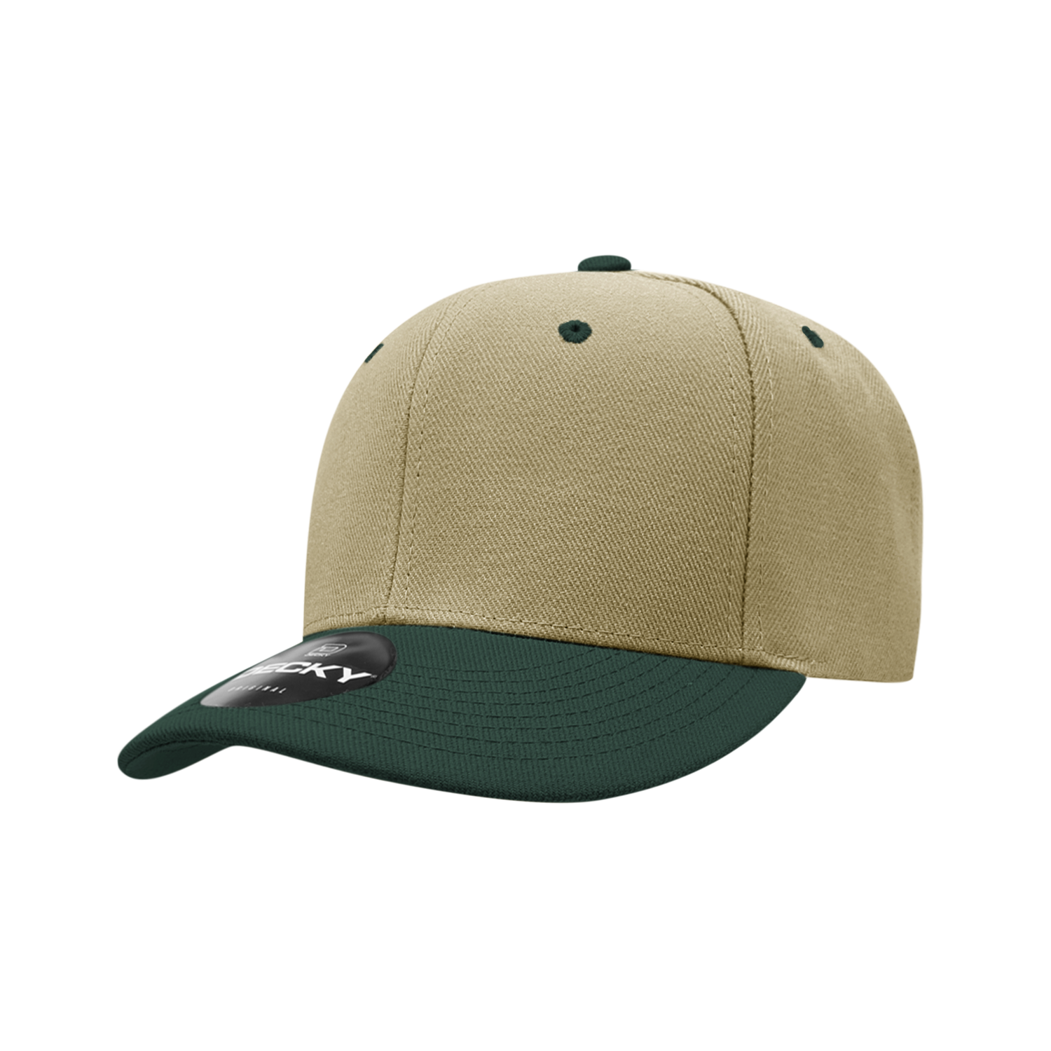 6 Panel Low Profile Structured Acrylic/Polyester Cap