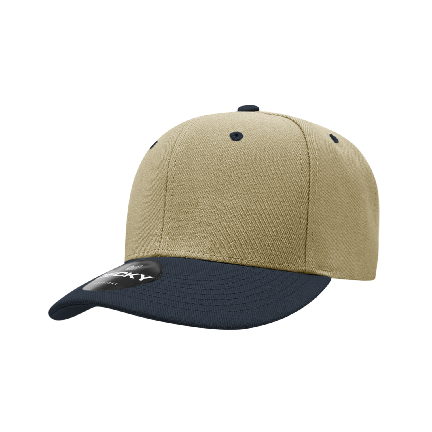 6 Panel Low Profile Structured Acrylic/Polyester Cap