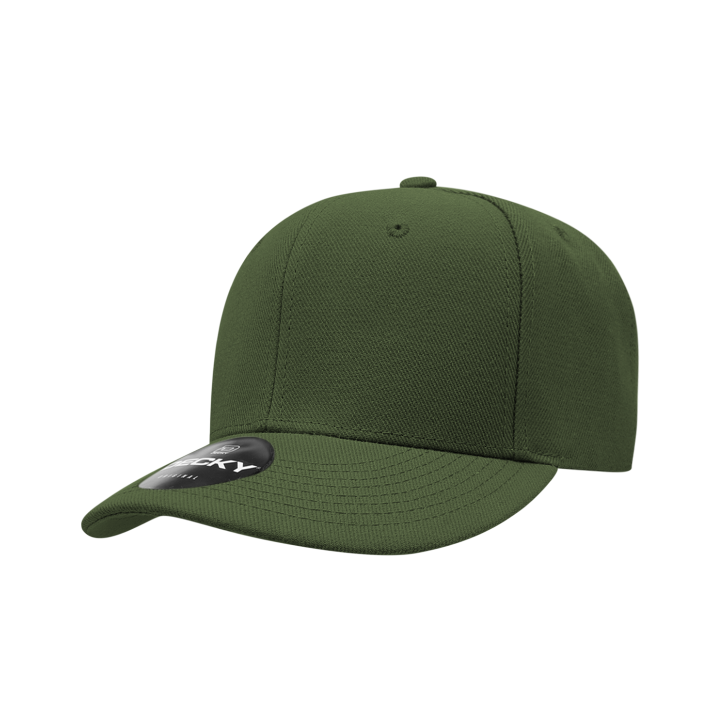 6 Panel Low Profile Structured Acrylic/Polyester Cap