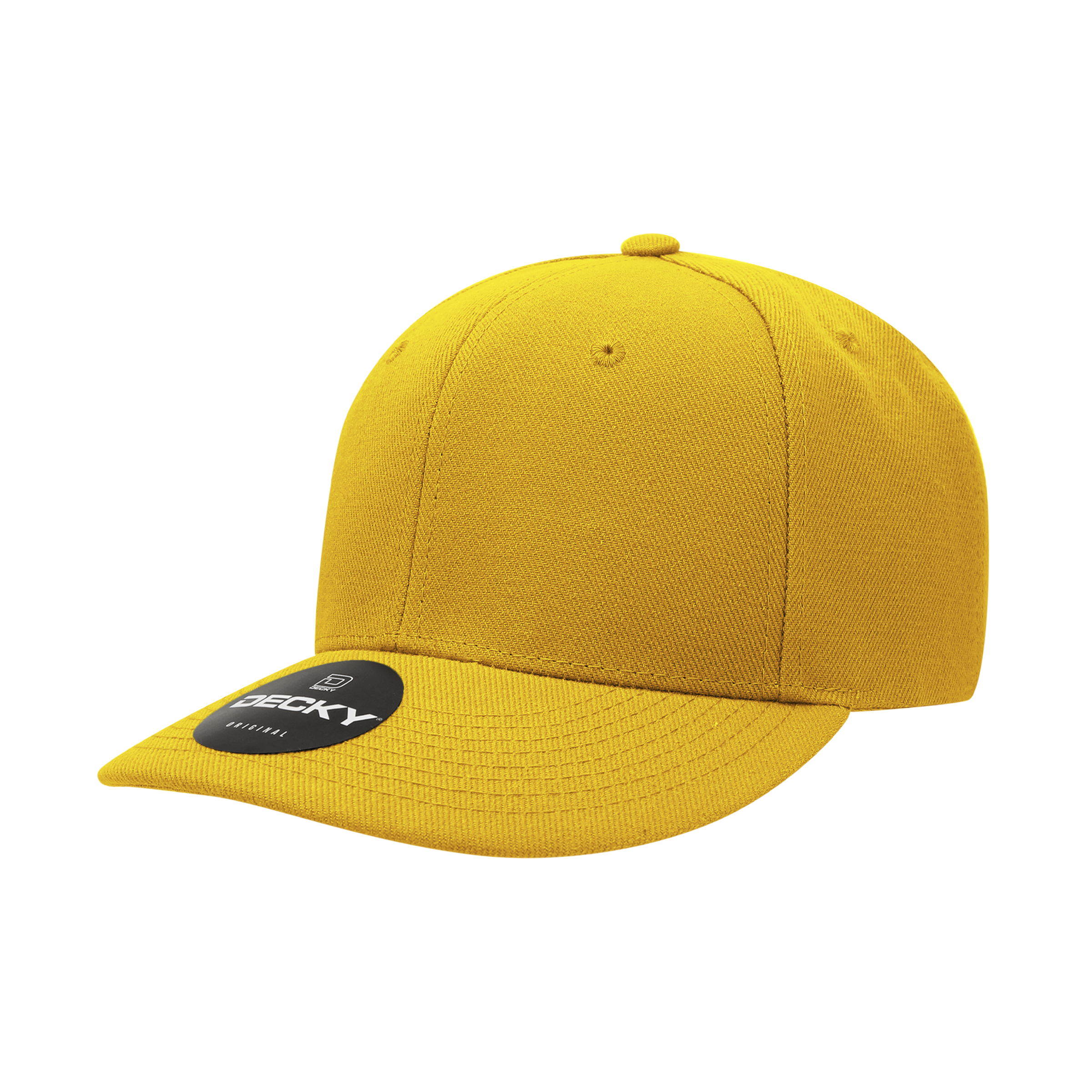 6 Panel Mid Profile Structured Acrylic/Polyester Cap