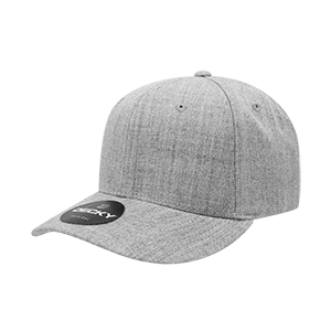 6 Panel Mid Profile Structured Acrylic/Polyester Cap