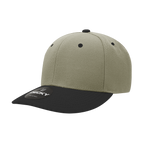 6 Panel Mid Profile Structured Acrylic/Polyester Cap