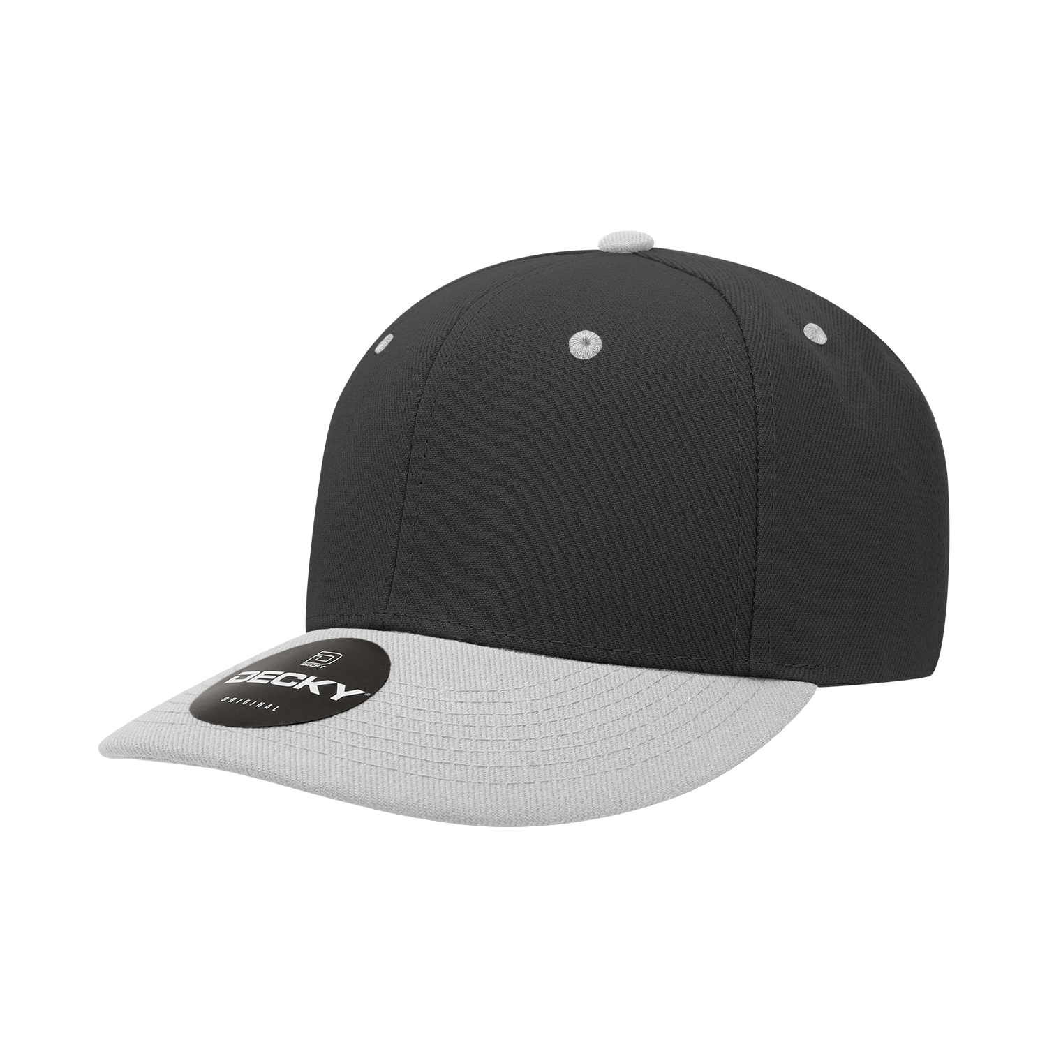 6 Panel Mid Profile Structured Acrylic/Polyester Cap