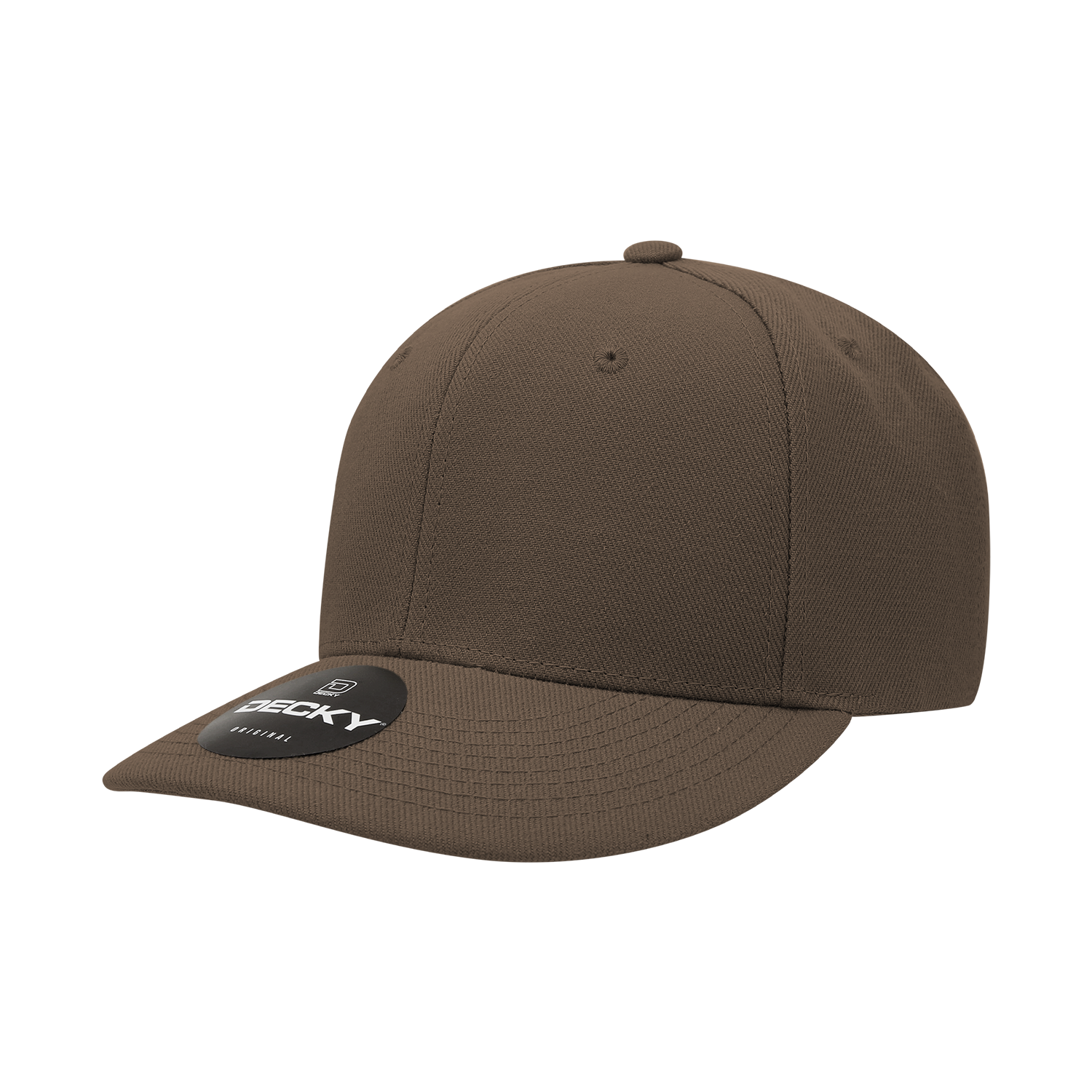 6 Panel Mid Profile Structured Acrylic/Polyester Cap