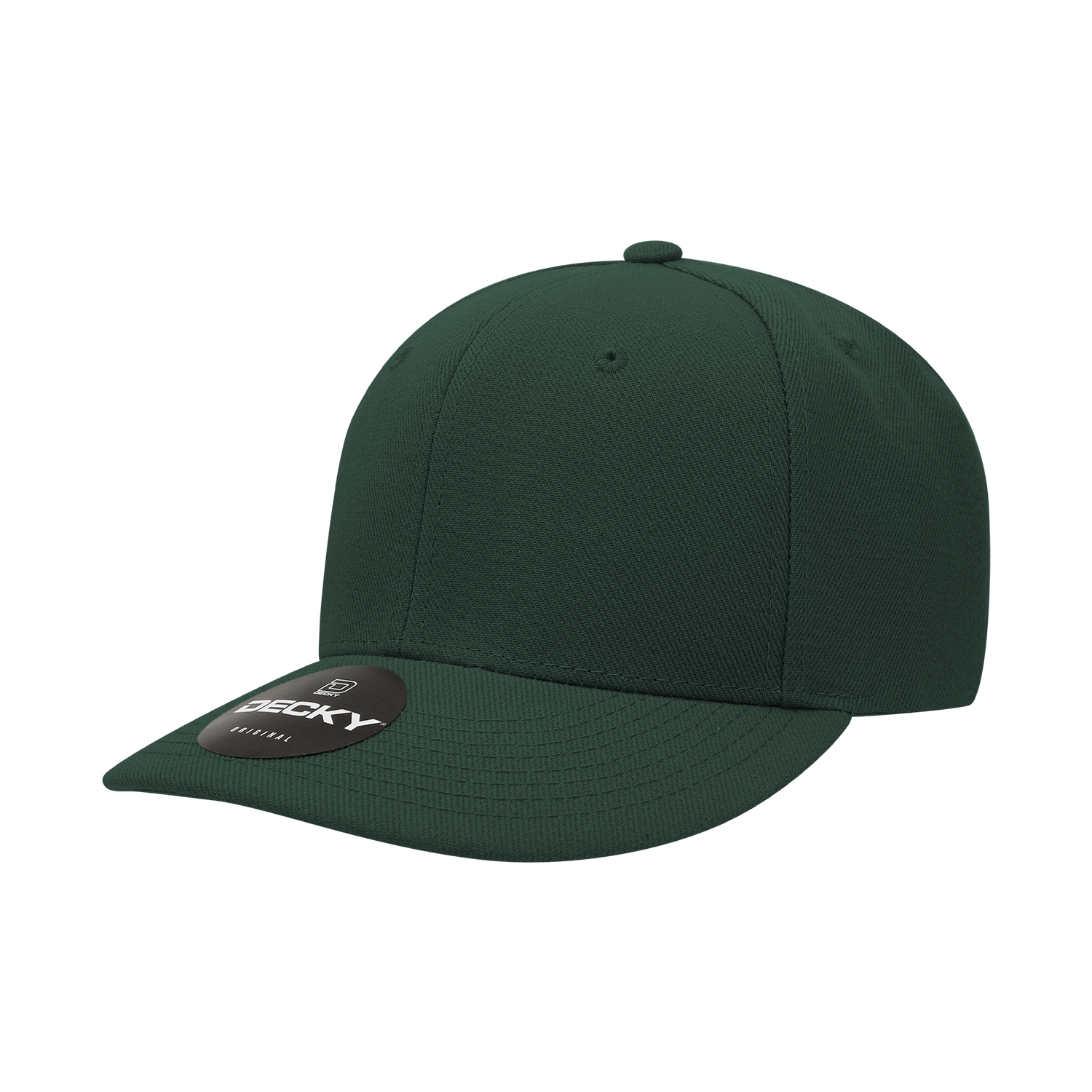 6 Panel Mid Profile Structured Acrylic/Polyester Cap