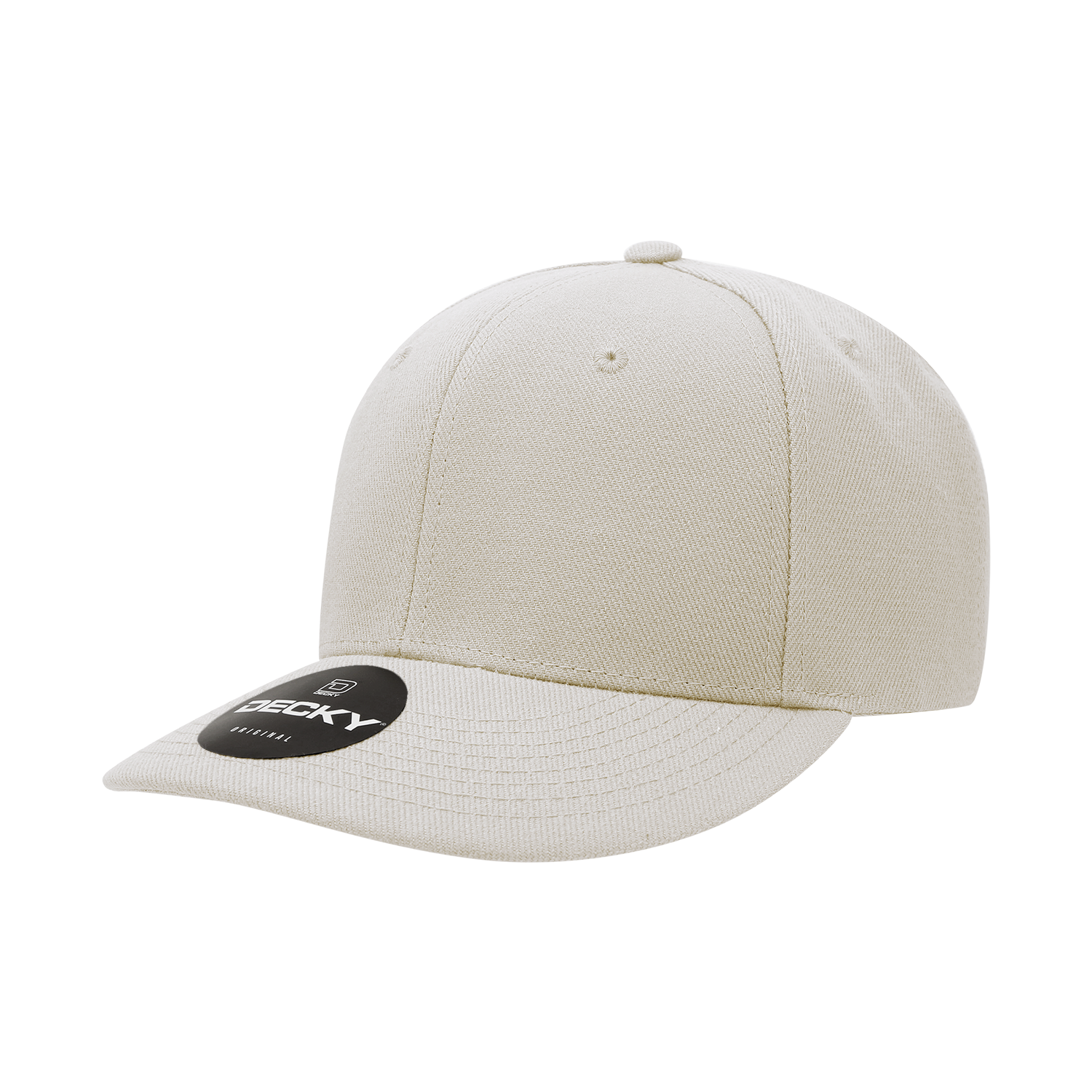 6 Panel Mid Profile Structured Acrylic/Polyester Cap