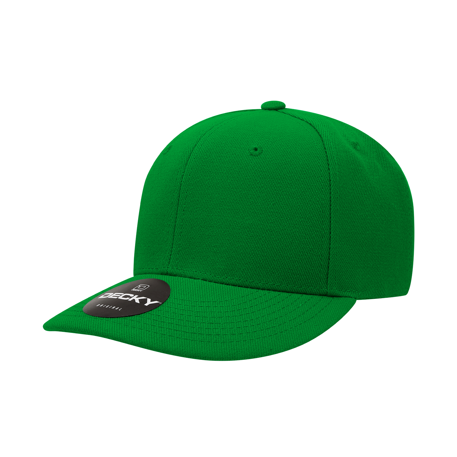 6 Panel Mid Profile Structured Acrylic/Polyester Cap