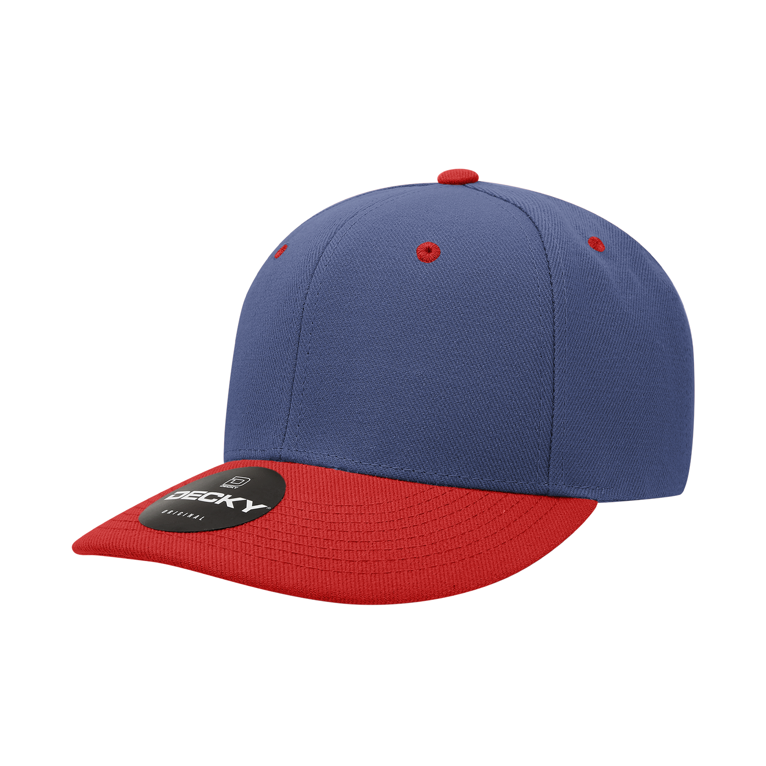 6 Panel Mid Profile Structured Acrylic/Polyester Cap