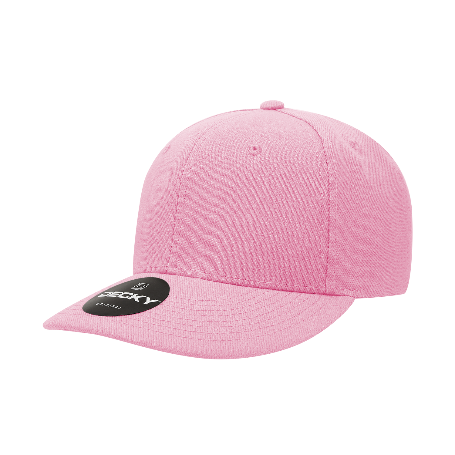 6 Panel Mid Profile Structured Acrylic/Polyester Cap