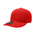 6 Panel Mid Profile Structured Acrylic/Polyester Cap