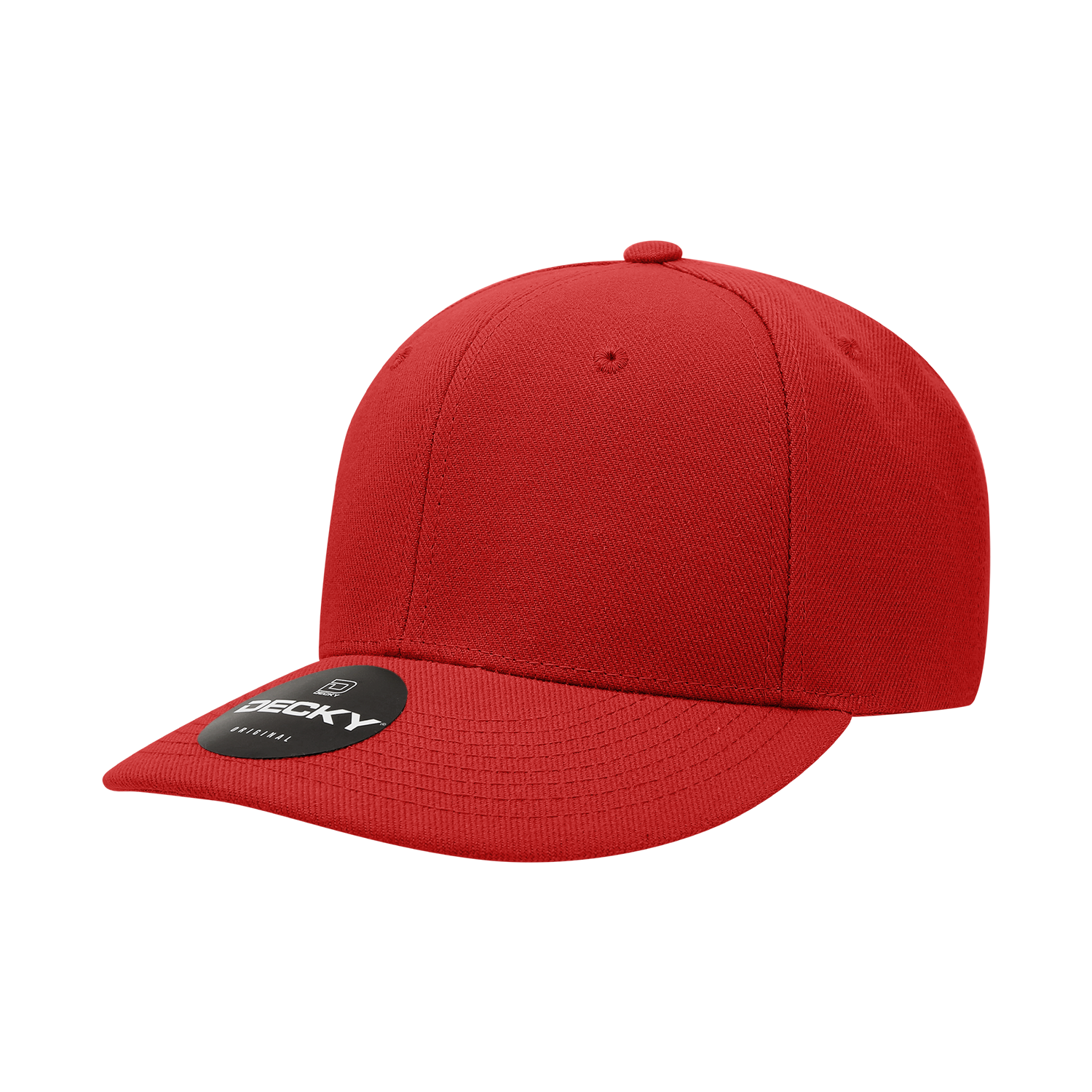 6 Panel Mid Profile Structured Acrylic/Polyester Cap