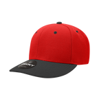 6 Panel Mid Profile Structured Acrylic/Polyester Cap