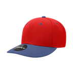6 Panel Mid Profile Structured Acrylic/Polyester Cap