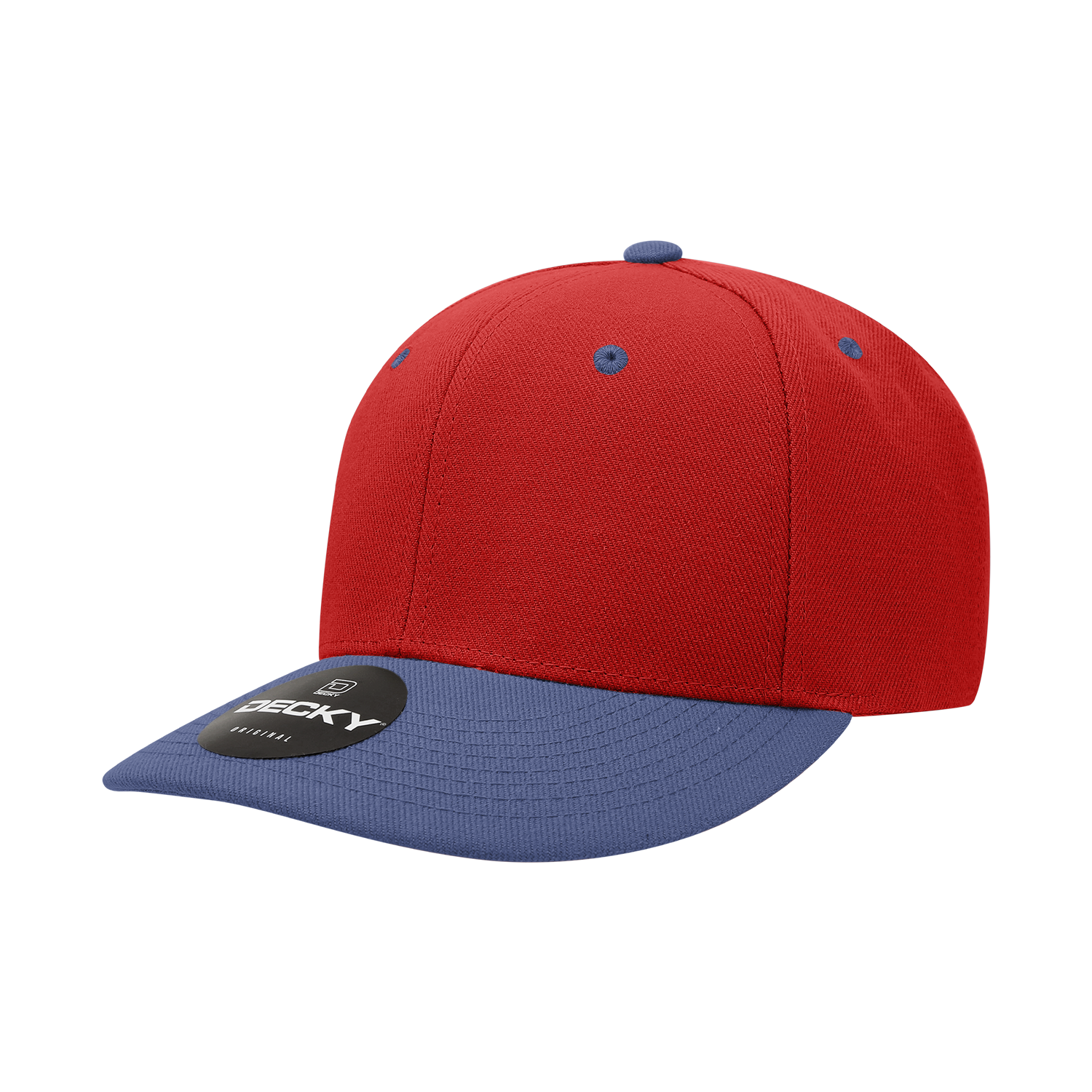 6 Panel Mid Profile Structured Acrylic/Polyester Cap