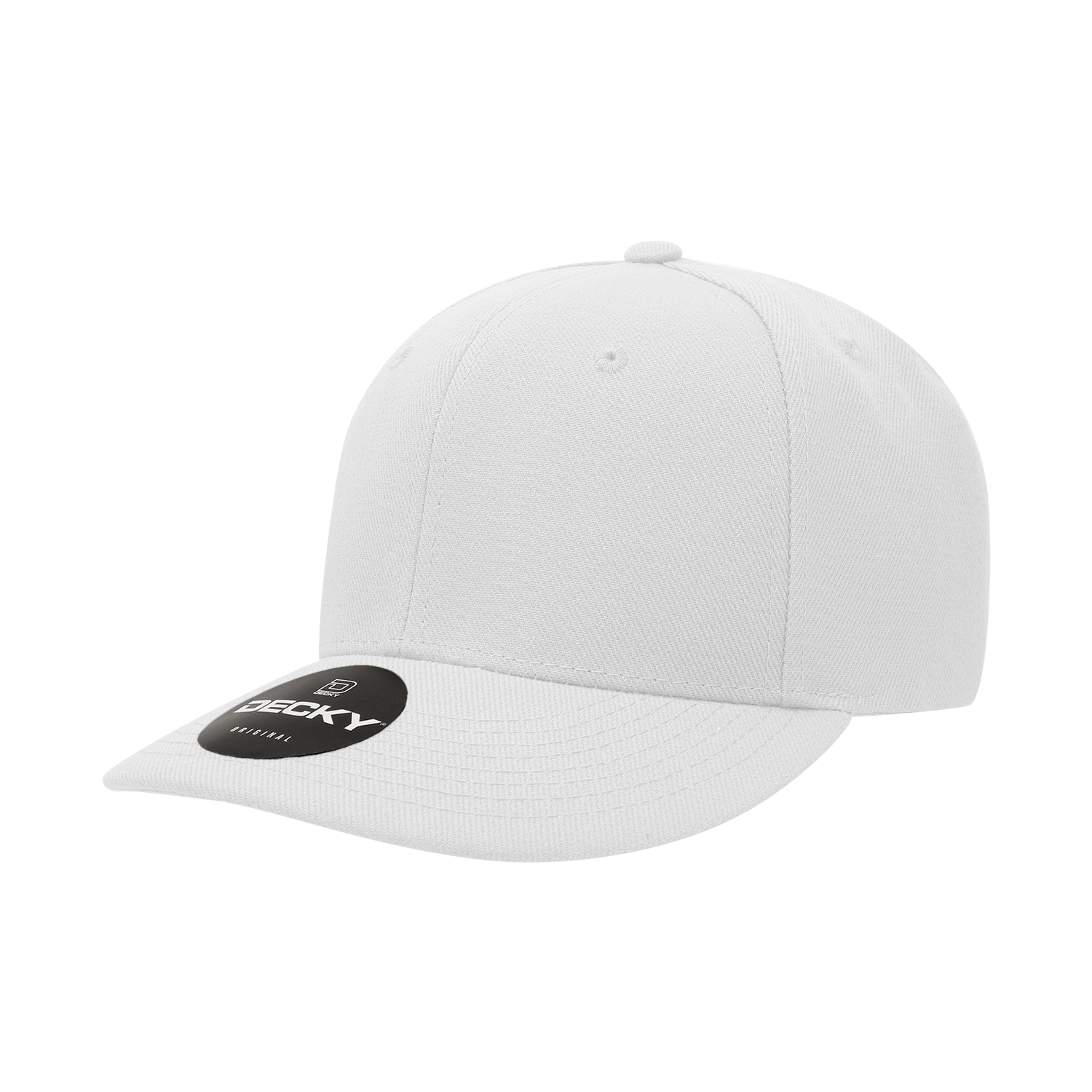 6 Panel Mid Profile Structured Acrylic/Polyester Cap