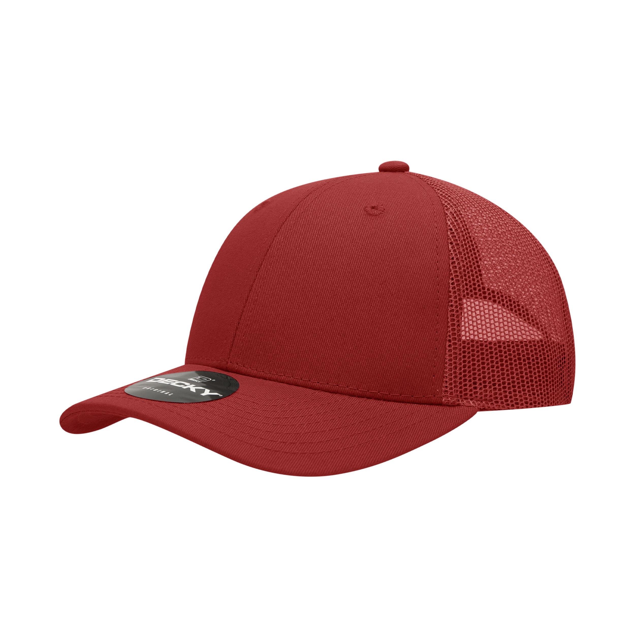 6 Panel Low Profile Structured Cotton Trucker