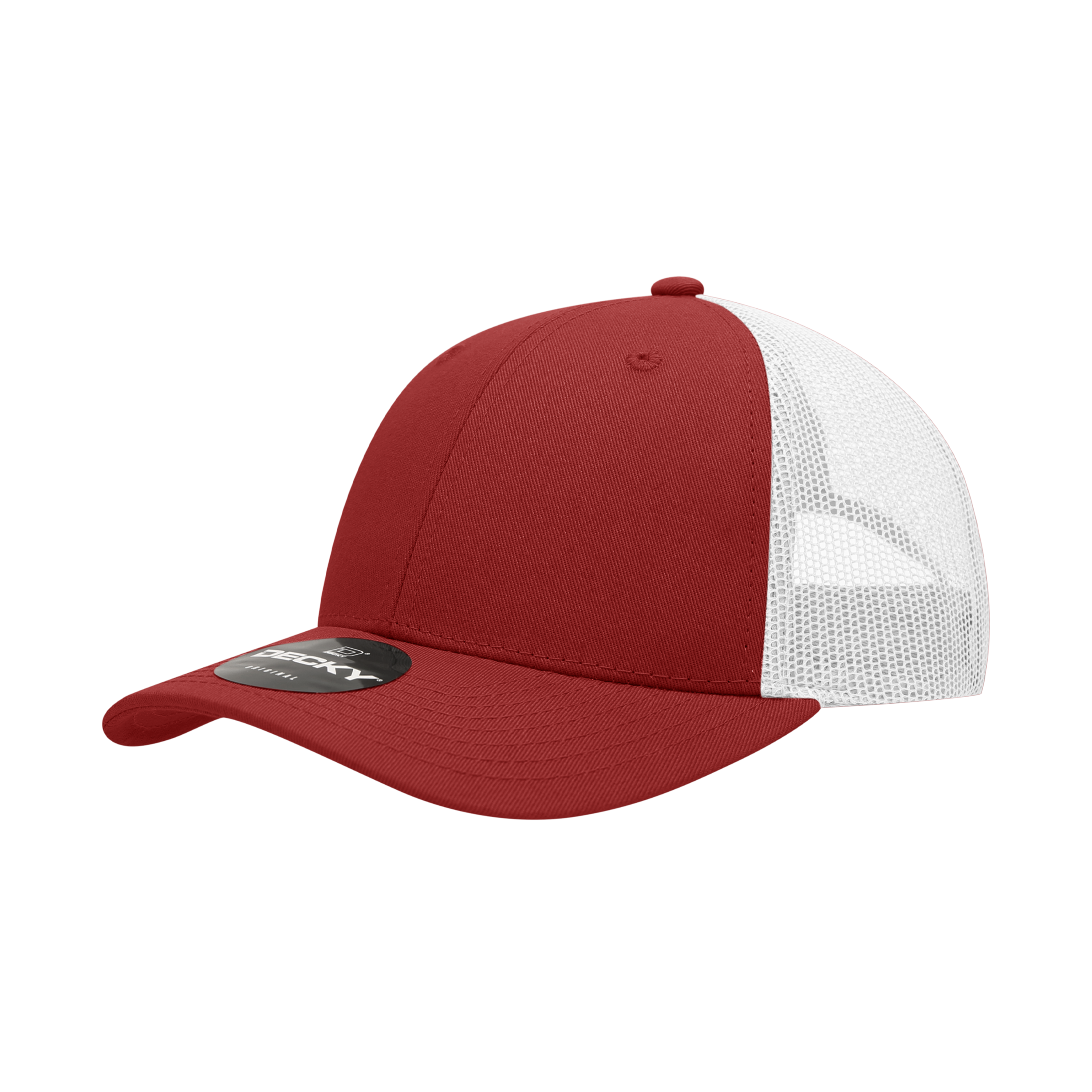 6 Panel Low Profile Structured Cotton Trucker