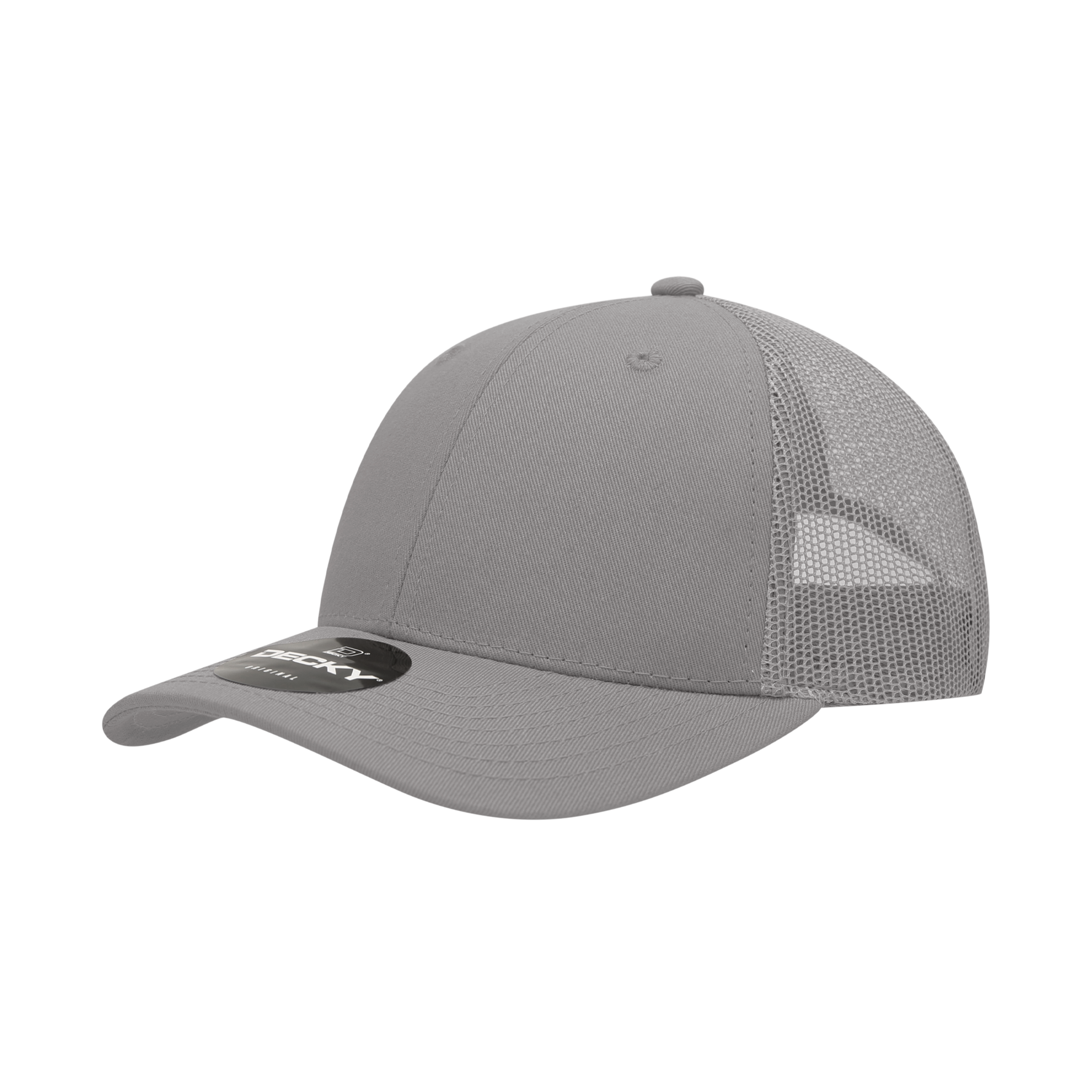 6 Panel Low Profile Structured Cotton Trucker