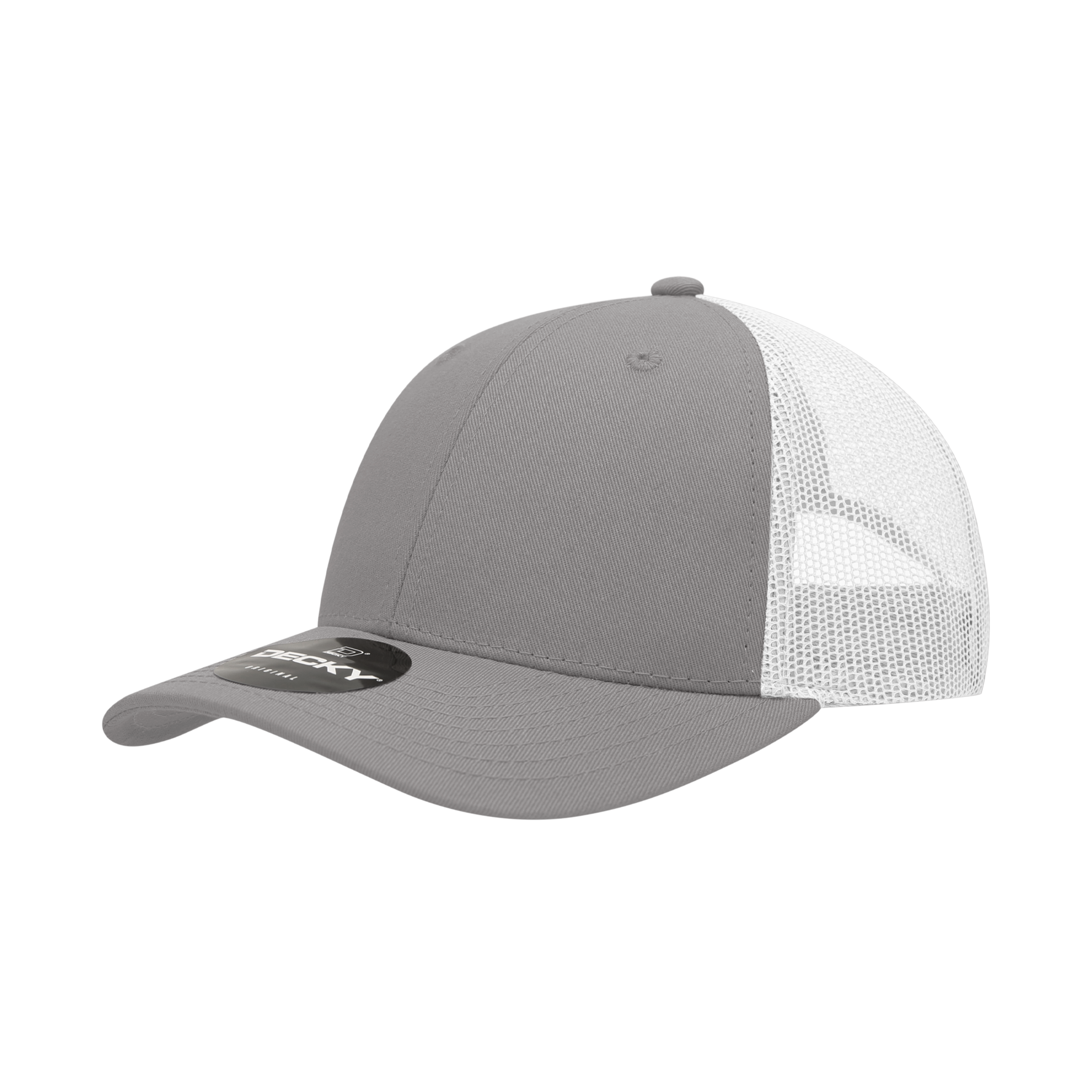 6 Panel Low Profile Structured Cotton Trucker