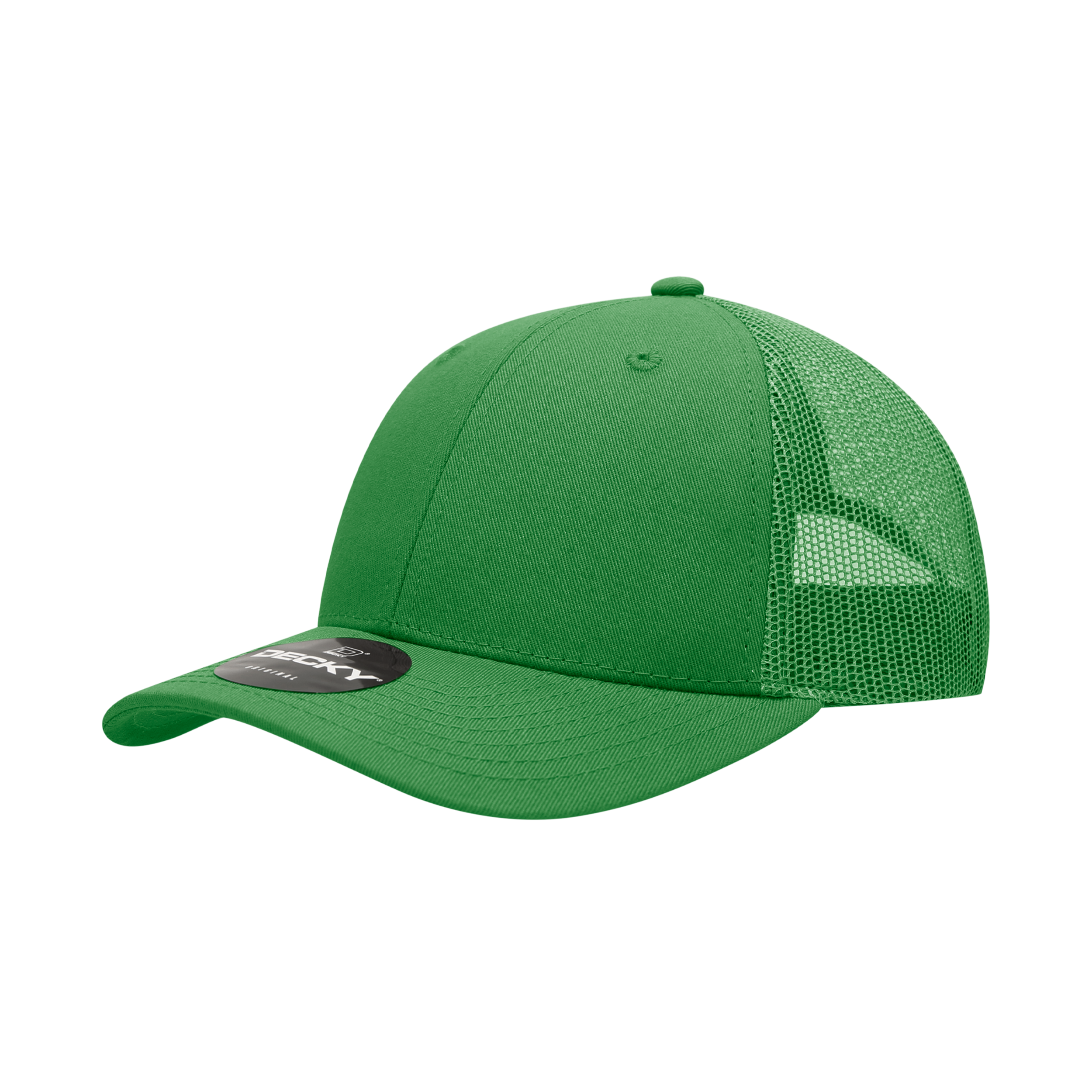 6 Panel Low Profile Structured Cotton Trucker